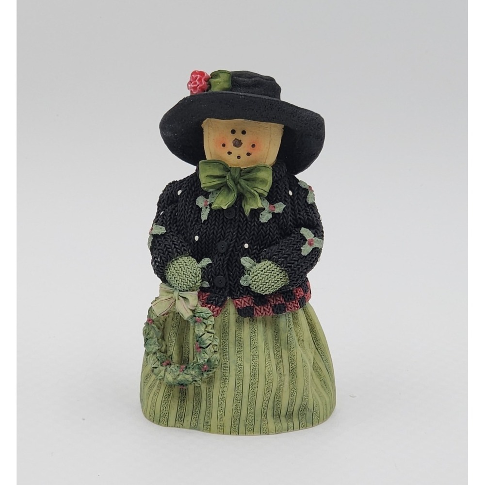 Artisan Flair Plum Pudding Snowmen Heather Hykes Figurine Holiday Decor BR-452‎